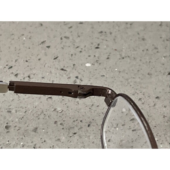 OTIS PIPER OP 4003 200 Cedar Brown Tortoise Eyeglasses Frames Only 52/17/140 - Picture 7 of 12